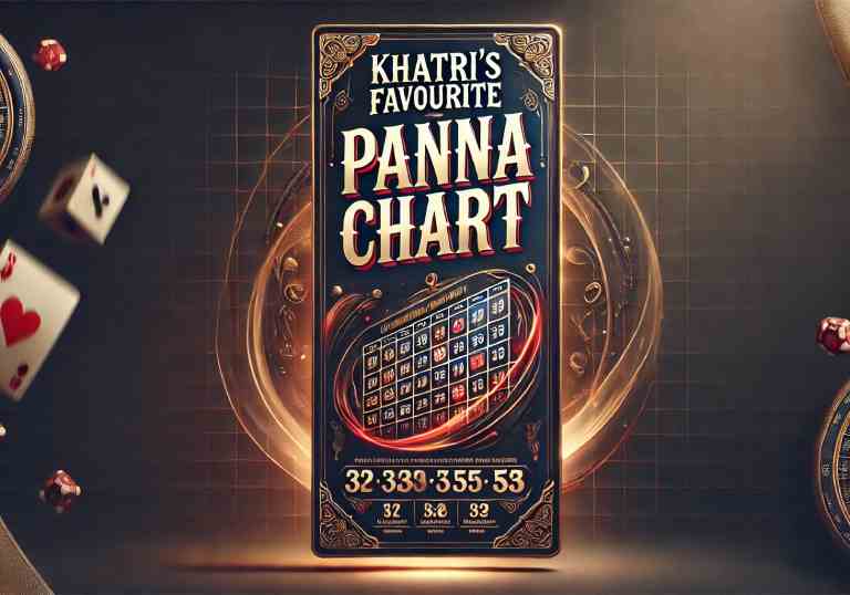 Khatri’s Favourite Panna Chart Explained